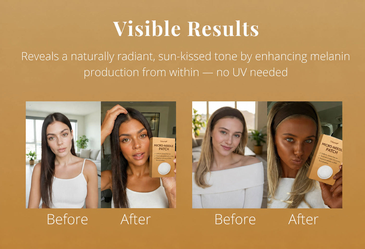 Up to 85% OFF Trilumia® SunFree Tanning Patch 🤎 UV-Free Golden Bronze✨ 14-Day Natural Glow✅