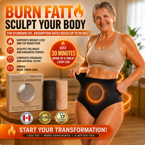 ✅ Official Brand Store | 🌴 GFOUK® 2026 Moringa & Berberine 4-in-1 Micro-Particle Sculpting & Fat-Burning Shorts