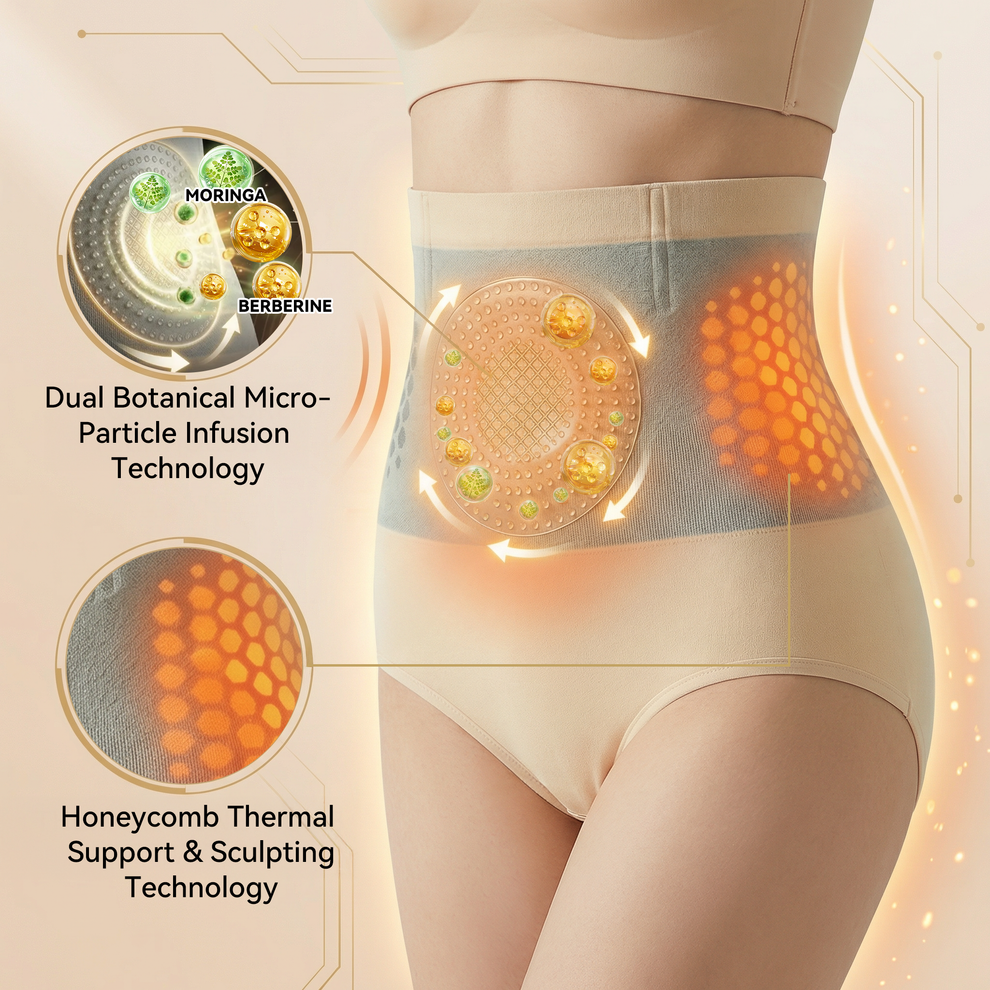 ✅ Official Brand Store | 🌴 GFOUK® 2026 Moringa & Berberine 4-in-1 Micro-Particle Sculpting & Fat-Burning Shorts