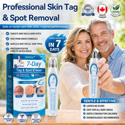 🏆🇨🇦 Official Canada Store | Rolimey® 7-Day Skin Tag & Blemish Roll-On – Painless & Scar-Free
