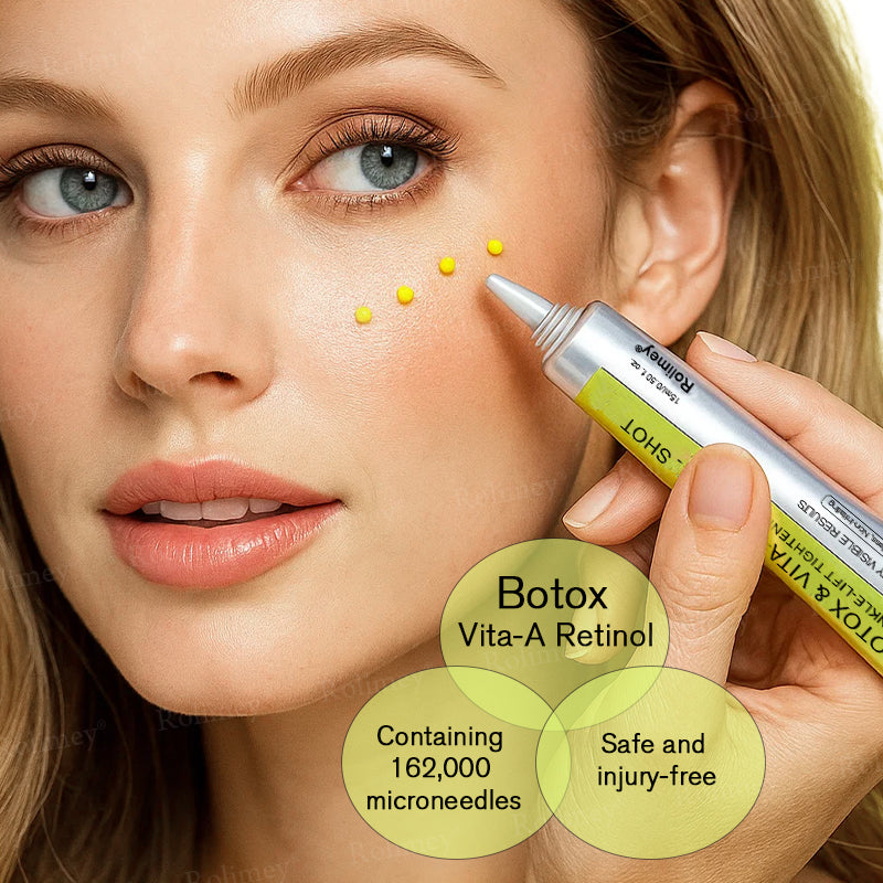 🍁👨‍⚕️Made and shipped from Canada 💫Rolimey® Botox & Vita-A Retinol Shot Wrinkle-Lift Tightening cream - Last Day Promotion 70% OFF