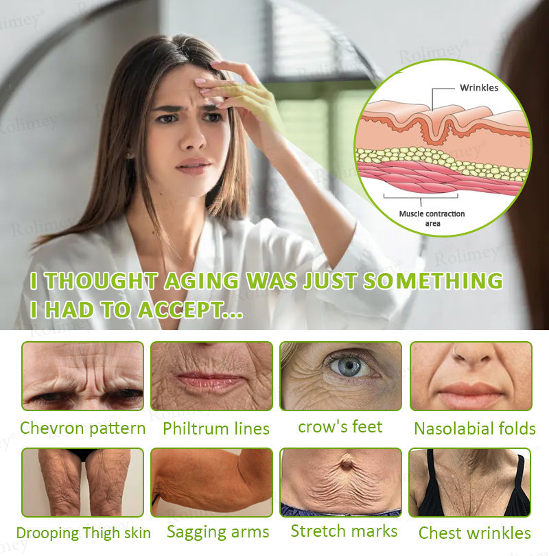 🍁👨‍⚕️Made and shipped from Canada 💫Rolimey® Botox & Vita-A Retinol Shot Wrinkle-Lift Tightening cream - Last Day Promotion 70% OFF
